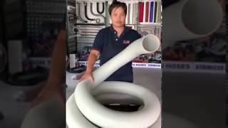 สาธิตการดัดโค้งงอของท่อ Duct Hose A-TYPE by.Siam Preflex