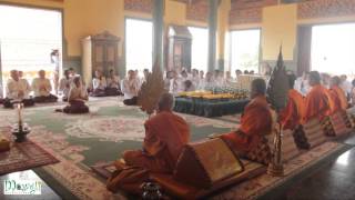 Exclusive Footage Of Cambodia Royal Family Members Yearly Celebrations With Royal Monks