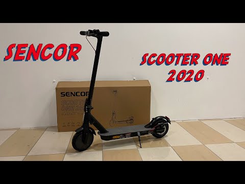 SENCOR SCOOTER ONE 2020 roller kicsomagolás és bemutató