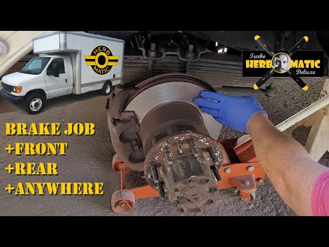 BRAKES Ford E450 E350 Pads & Rotors | U-Haul, Motorhome, Box Truck, Ambulance, Dually