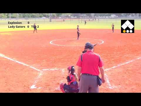 Weston Explosion vs. Palm Beach Gardens Lady Gators 10u Softball