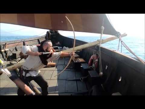 Shooting an Arrow From the Gokstad Ship! - Stephen Fox - UCD School of Archaeology