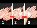 This rubber band magic trick will take you to another level.  School magic for beginners.
