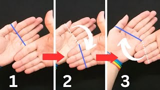 This rubber band magic trick will take you to another level.  School magic for beginners.