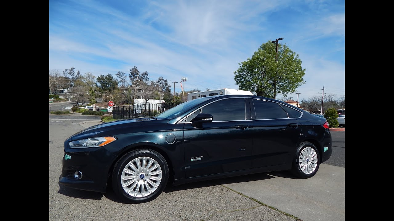 2014 Ford Fusion Energi Hybrid walk around/overview video ...