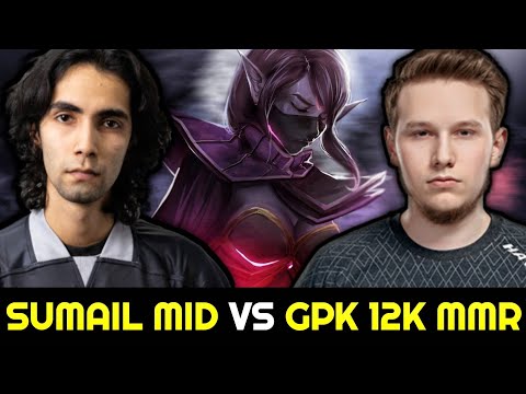 SUMAIL King vs GPK 12K MMR — Mid Templar Assassin vs Lina