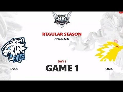 Onic VS Evos Game 1 | Prime Albert  Back |