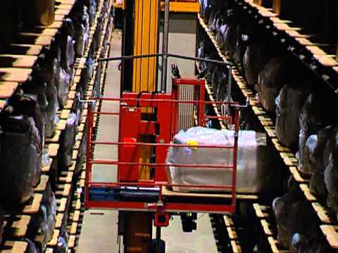 アートヴァンのデモティックAS/RS (Dematic AS/RS at Art Van)