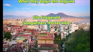 Ella Fitzgerald   Begin The Beguine    +   lyrics