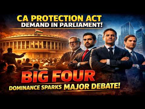 CA Protection Act Demand in Parliament | Big Four Dominance Sparks Major Debate!