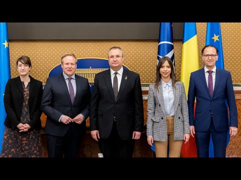 4/12/22: Întrevederea PM N. Ciucă cu Tilman Moritz Kuban, membru al Parlamentului German