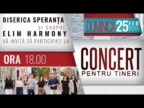 CONCERT ELIM HARMONY - - Speranța Galați -  2018