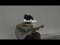 Conan Gray - Heather (speed up, reverb + lyrics)