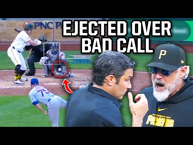 Umpire makes two horrible calls so Pirates manager goes wild, a breakdown