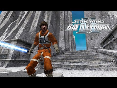 Star Wars Battlefront II: Rhen Var Temple Hero Assault Mod PC Gameplay
