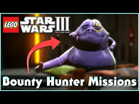 ALL Bounty Hunter Missions in LEGO Star Wars III: The Clone Wars
