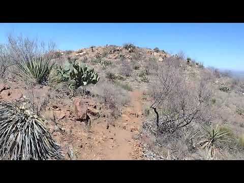 Aztec Cave Narrow Scenic Trail @Franklin Mountain State Park