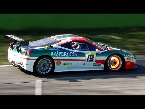 Ferrari 458 Challenge Evo 2014 Sound On Track