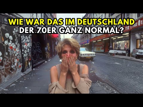 14 things that were completely normal in Germany in the 1970s and are no longer normal today