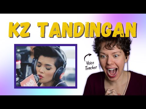 Voice Teacher Reacts to KZ TANDINGAN - Rolling in the Deep (Adele Cover)