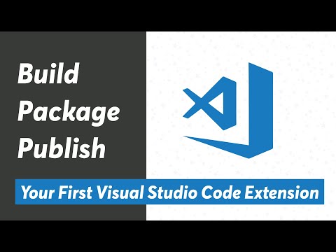 Build Package Publish Visual Studio Code Extension to official marketplace from scratch