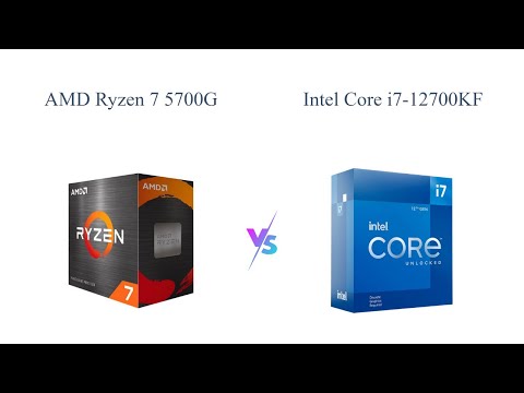 AMD Ryzen 7 5700G vs Intel Core i7-12700KF 🎮 Which Gaming Processor is Better?