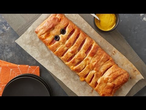Ham and Cheese Crescent Mummy