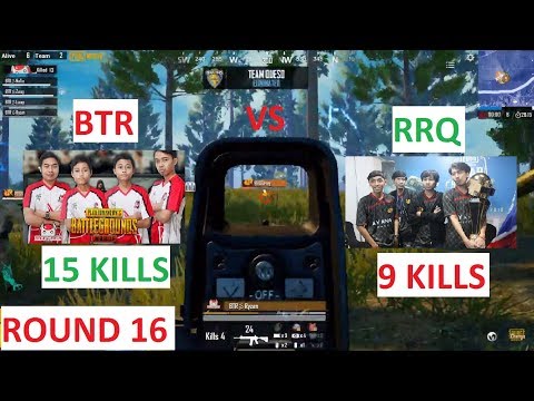 ROUND 16 BTR 3x Chicken Masuk 5 Besar Map Terakhir PMCO GLOBAL FINALS