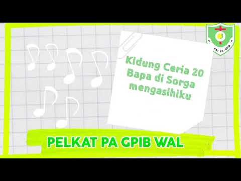 Kidung Ceria 20, Bapa di Sorga mengasihiku