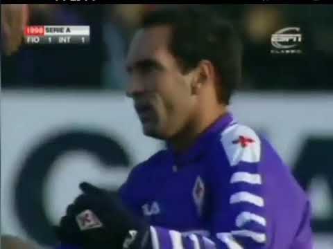 Gabriel Batistuta (Fiorentina) - 21/11/1998 - Fiorentina 3x1 Internazionale - 1 gol