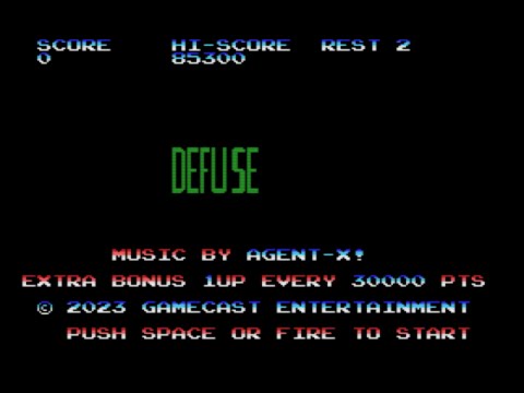 Defuse (2023, MSX, GameCast Entertainment)