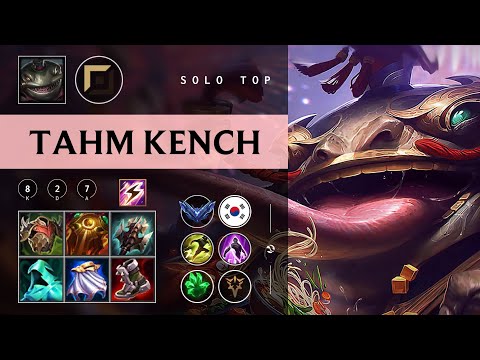 Tahm Kench Top vs Renekton - KR Diamond Patch 26.01