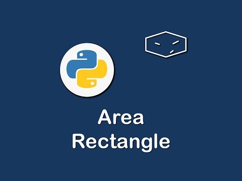 area of rectangle in python 