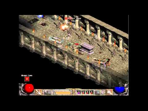 Diablo II -  Blood Raven Fight