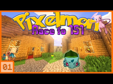 The Epic Journey Begins! - Minecraft Pixelmon 3.1.4: Race to 151 - Episode 1