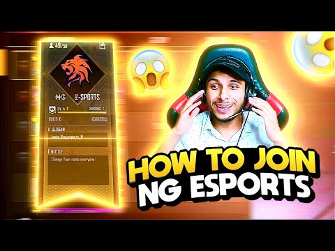 How To Join NG ESPORTS ? 🔥 - Garena Free Fire