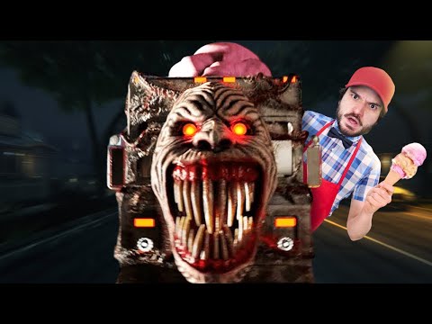 ICE SCREAM MAS O TERROR É O CAMINHÃO DE SORVETE! - Waffle Cone Willie (JOGO COMPLETO)