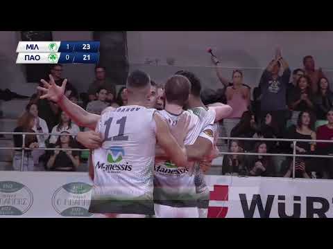 Pedro Molina A.O.N.Σ. Μίλων ΜVP Βίκος Cola 3η αγωνιστική Volley League 2022-23