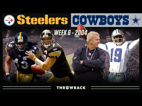 Big Ben's First Clutch Comeback! (Steelers vs. Cowboys 2004, Week 6)