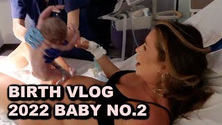 2022 LABOUR AND BIRTH VLOG OF OUR 2ND BABY! INTENS