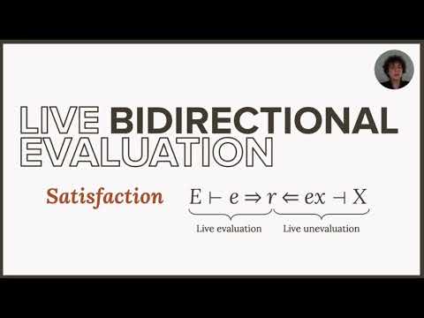 Program Sketching with Live Bidirectional Evaluation (ICFP 2020)