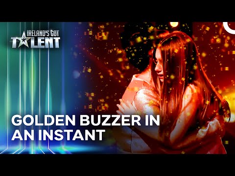 GOLDEN BUZZER Right After the Last Note | Ireland's Got Talent