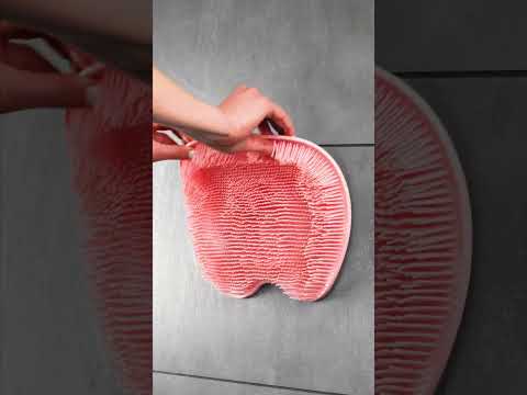 Mat pembersih pink untuk ibu hamil