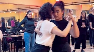 Video thumbnail for Ines Muzzopappa y Corina Herrera. Malvon (Tanturi) Alsina Tango Club 22jun25