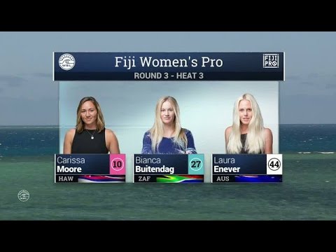 2016 Fiji Women's Pro: Round Three, Heat 3 Video