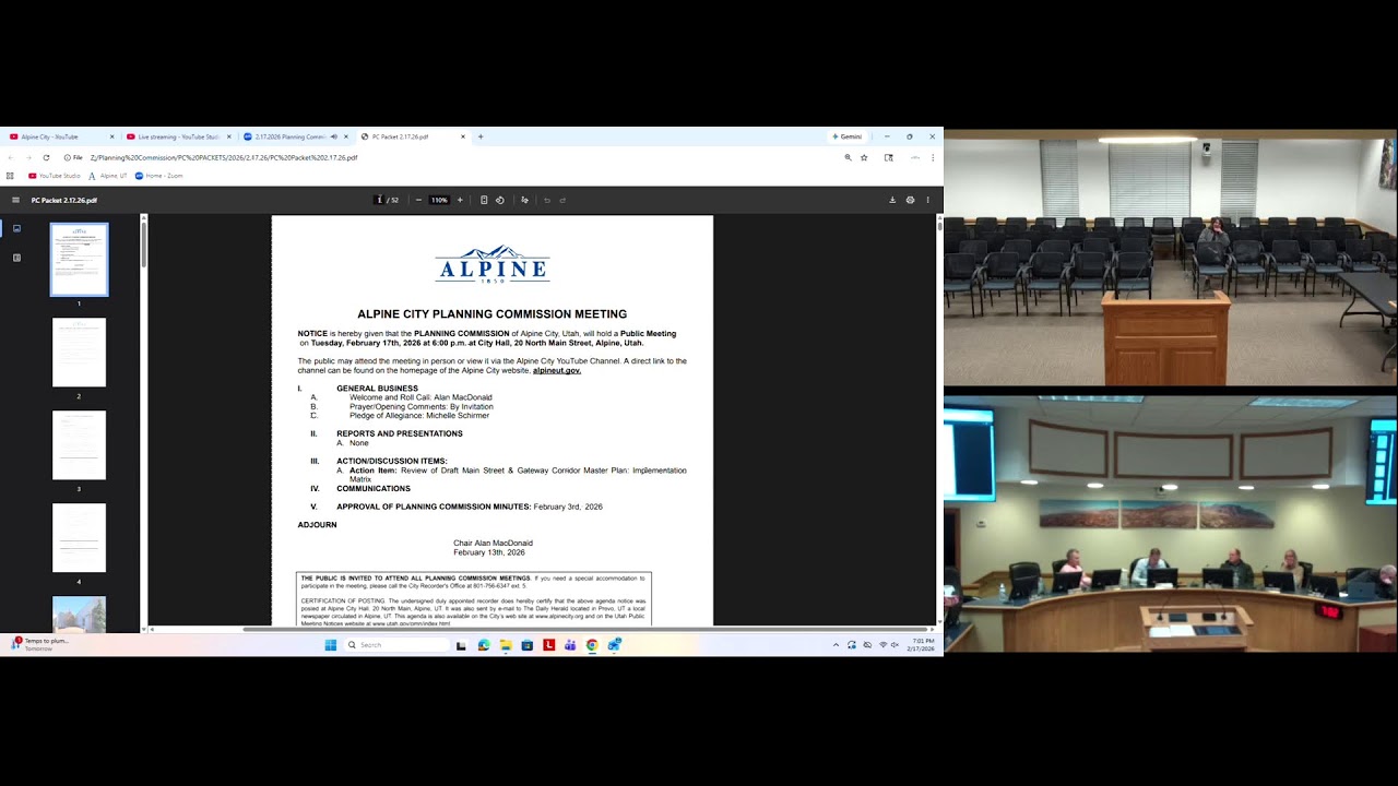 Planning Commission - February 17, 2026