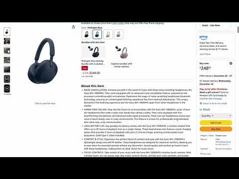 Item video thumbnail