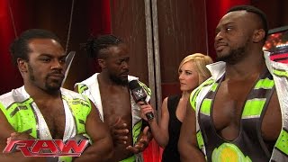 The New Day maintains their positive outlook: Raw, April 6, 2015