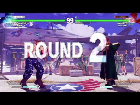 Street Fighter V: Guile Online MP pt4 - vs. Terribly Dressed Bison