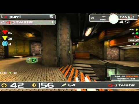 FACEIT TV - QL Sunday Cup #26 (ROUND OF 16: PURRI vs. twister)